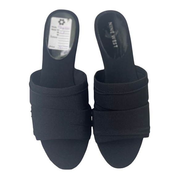 Nine West Alypsso Women’s Black Wedge Sandals - Picture 10 of 10